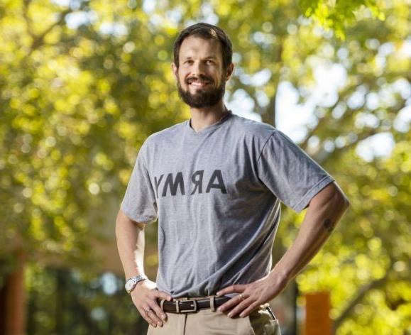 veteran student on the Sacramento campus